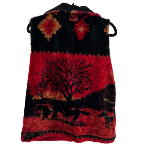 PS Classic Wild Horses Fleece Vest - Picture 2 of 6